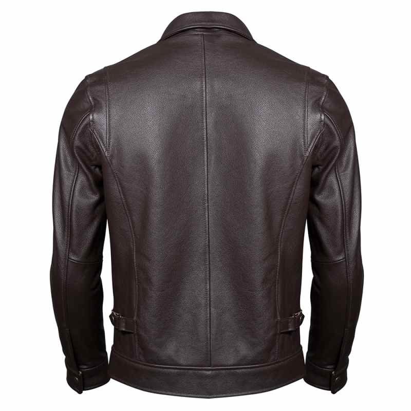 Men's Leather Jacket 100% Natural Cowhide Man Real Leather Coat Male Leather Clothing Autumn Spring Asian Size M601